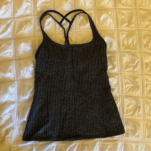 Athleta Built-in Bra Tank XS Workout Top Shirt - Picture 1 of 4
